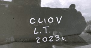 RENAULT CLIO V 2023 szyba boczna lewa tylna 3