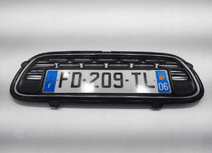 Kratka atrapa zderzaka przód citroen C4 cactus 9821229977 2017-2020 lift 2