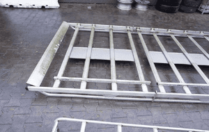 Bagażnik dachowy aluminiowy peugeot boxer ii L2H2 3