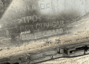 Zderzak tył tylny hyundai bayon 2021- 86612-Q0AA0 cały 7