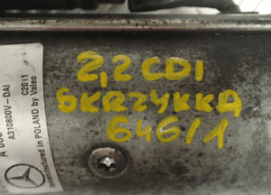 ROZRUSZNIK MERCEDES 2.2 CDI A0051511301 5