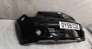 Zderzak przód przedni do nissan note lift fl bez atrapy halogeny czarny Z11G 4