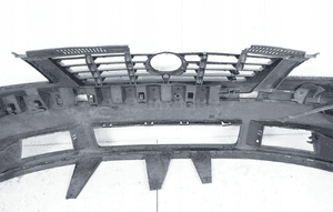 Zderzak przód przedni volkswagen sharan i lift 2000-2010 7M3807221F 11