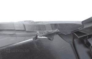 Ford fiesta MK7 lift 2012- lampa przednia lewy przód C1BB-13W030-AH 5