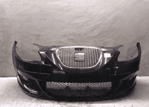Zderzak przód przedni seat altea LC9Z czarny halogeny 1