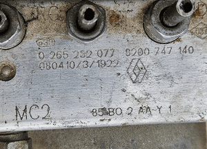 Renault Clio III 3 Modus  pompa sterownik ABS  8200129951 4