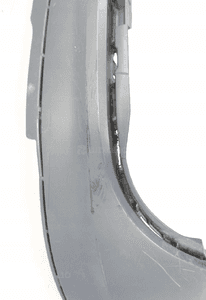 Audi A6 C7 4G0 allroad 2012- spoiler listwa zderzaka tył 4G9807417A 3