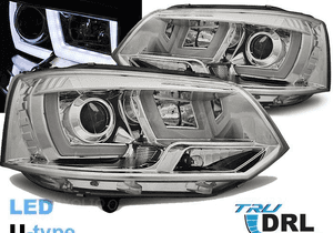 Lampy Reflektory VW T5 10-15 DO JAZDY DZIENNEJ DRL 2