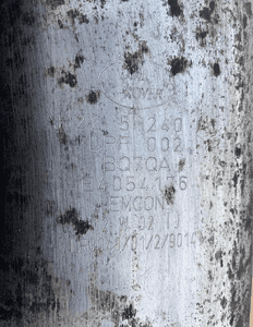 Filtr cząstek stałych DPF DPF002 AH22-5H240 Range Rover Sport Lift 3.0 D 2
