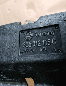 Wkład bagażnika lewarek klucz oryginał VW Passat B6 3C5012115C 5