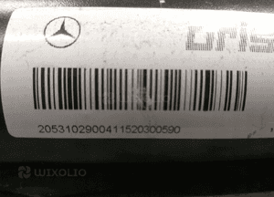 HAK HOLOWNICZY MERCEDES C KLASA W205 4