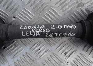 Toyota corolla 2,0 D4D półoś lewa radom 2