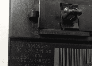 MODUŁ PRZEKAŹNIK WENTYLATORA CITROEN C5 III X7 2.0 HDI 9652021180 2008-2015 4