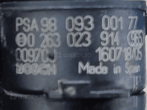 CZUJNIK PARKOWANIA COFANIA PDC CITROEN C5 III X7 9809300177 2008-2011 6