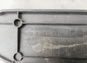 Listwa błotnika prawa Porsche Cayenne II 7P5854778 3