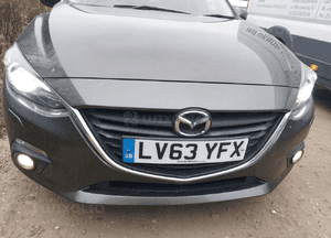 Mazda 3 iv kompletny przod pas belka chłodnice lampy maska zderzak uk xeno 4