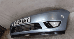 Zderzak przód przedni ford fiesta vi MK.6 halogeny J4 błękitny 3