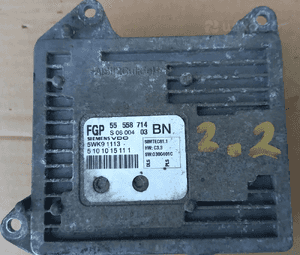 Opel Signum Vectra C 2.2 16v komputer silnika BN 55558714 3