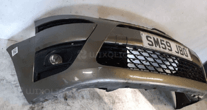 Zderzak przód przedni citroen C4 picasso kebc złoty piaskowy halogeny 4