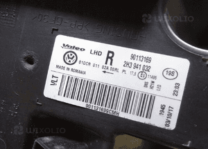 Lampa przód prawa vw amarok 2H3941032 7