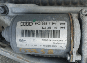 Silniczek 8K2955119A 8J2955119 Wycieraczek Mechanizm Wycieraczki UK Angielski Audi A4 B8 A5 8T 4