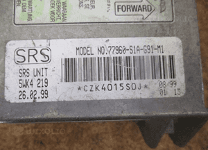 MODUŁ SENSOR AIR BAG ACCORD VI 77960S1AG91M1 2