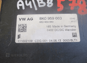 MODUŁ STEROWNIK NAPIĘCIA AUDI A4 B8 8K0959663 2