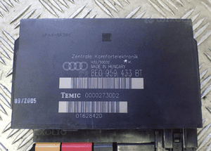 MODUL KOMFORTU AUDI A4 B6 B7 8E0959433BT RADOM 1