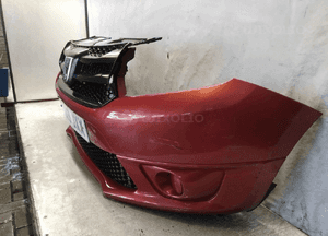 Zderzak przód przedni dacia sandero 2 ii TEB76 bordo bordowy 3