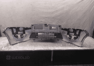Zderzak przód przedni ford mondeo MK.4 4 iv H8 błękitny szary halogeny 5