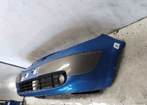 Zderzak przód przedni do renault scenic ii 2 TEI45 błękitny niebieski halogeny 2