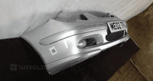 Zderzak przód przedni do mercedes W203 c-klasa coupe 744 srebrny halogeny 4
