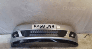 Zderzak przód przedni do ford fiesta vi MK.6 lift fl 62 srebrny halogeny 1