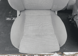 Fotele Fotel Kanapa Welur Jasne Siwe Podlokietnik VW Golf IV 4 3 drzwi komplet 18