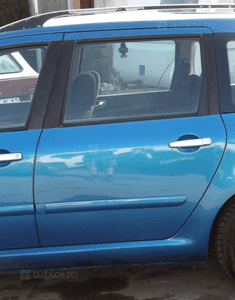 Peugeot 307 drzwi lewe tył tylne kmfd kombi