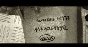 Mercedes W177 łapa alternatora 117105989R 11