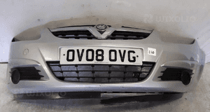 Zderzak przód przedni do opel corsa d Z157 srebrny malowany ! 1