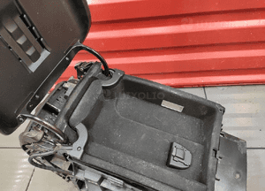 Mercedes r-klasa W251 podłokietnik oparcie schowek skóra czarny oryg ładny 10