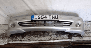 Zderzak przód przedni do mercedes W203 srebrny 744 halogeny 1
