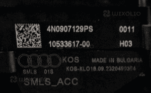 Audi A4 A5 Przełącznik zespolony Manetka 4N0907129PS Uszkodzony 7