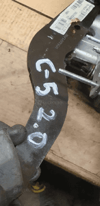 Pedały pedał hamulca sprzęgła Citroen C5 III 9665383780 7