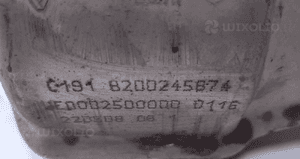 Katalizator master movano interstar 2.5DCI 8200245874 C191 no V1224/162 2