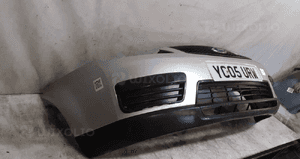 Zderzak przód przedni do ford focus c-max halogeny grill 03 srebrny 4