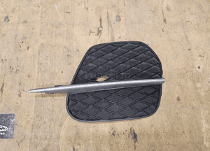 Kratka Zaslepka 7222860 Zderzaka Prawa Boczna Listwa Srebrna Oryginal BMW X5 E70 Lift LCI 5