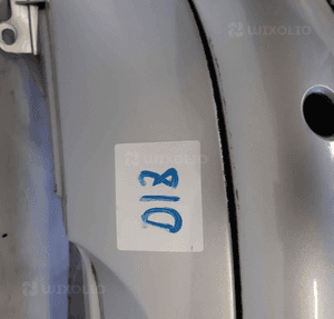 Zderzak tył tylny do citroen C3 pdc kod kolor ezrc srebrny 4