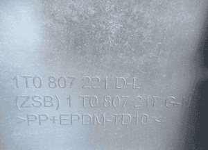 Zderzak przedni przód vw touran i 1 lift 1T0 1T0807221D-L 2006-2010 27