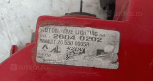 RENAULT LAGUNA III COUPE lampa prawa tylna prawy tył  26040202 4