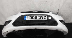 Zderzak przód przedni do ford focus MK2 ii lift fl N8 biały dokładka tuning 1