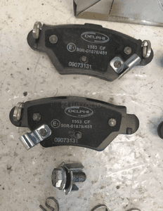 Opel astra f g corsa c zafira delphi klocki hamulcowe tył tylnie nowy oryginał 5