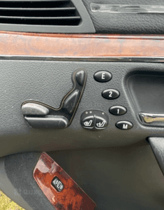 Regulacja fotela panel prawy mercedes s-klasa W220 1998-2005 8